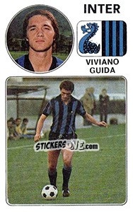 Sticker Viviano Guida - Calciatori 1976-1977 n. 116 - Panini