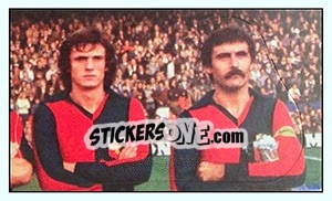 Figurina Squadra (2) - Calciatori 1976-1977 - Panini