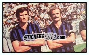 Figurina Squadra (2) - Calciatori 1976-1977 - Panini