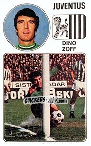 Sticker Dino Zoff - Calciatori 1976-1977 - Panini