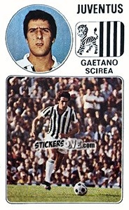 Sticker Gaetano Scirea - Calciatori 1976-1977 n. 154 - Panini
