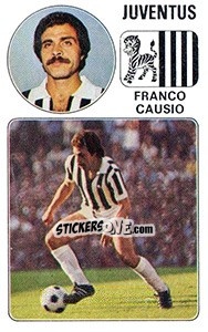 Cromo Franco Causio - Calciatori 1976-1977 - Panini