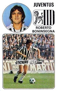 Figurina Roberto Boninsegna - Calciatori 1976-1977 - Panini