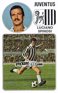 Cromo Luciano Spinosi - Calciatori 1976-1977 - Panini