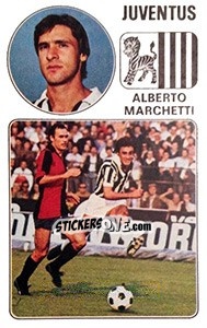 Figurina Alberto Marchetti - Calciatori 1976-1977 - Panini