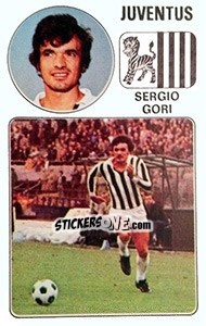 Sticker Sergio Gori - Calciatori 1976-1977 n. 166 - Panini