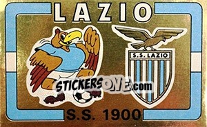 Sticker Scudetto - Calciatori 1976-1977 n. 167 - Panini