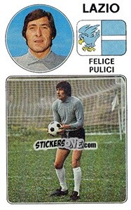 Sticker Felice Pulici - Calciatori 1976-1977 - Panini