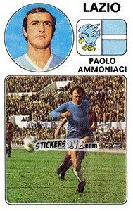 Sticker Paolo Ammoniaci - Calciatori 1976-1977 n. 169 - Panini