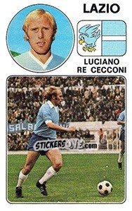 Sticker Luciano Re Cecconi - Calciatori 1976-1977 n. 174 - Panini