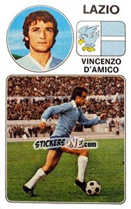 Figurina Vincenzo D'Amico - Calciatori 1976-1977 - Panini