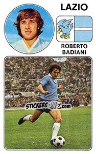Sticker Roberto Badiani - Calciatori 1976-1977 n. 178 - Panini