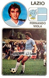 Sticker Fernando Viola - Calciatori 1976-1977 n. 182 - Panini