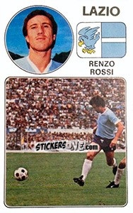Sticker Renzo Rossi - Calciatori 1976-1977 n. 183 - Panini