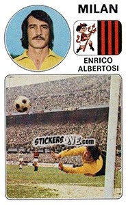 Sticker Enrico Albertosi - Calciatori 1976-1977 n. 185 - Panini