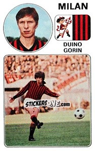 Sticker Duino Gorin - Calciatori 1976-1977 - Panini