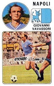 Sticker Giovanni Vavassori - Calciatori 1976-1977 - Panini