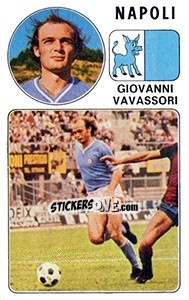 Figurina Giovanni Vavassori - Calciatori 1976-1977 n. 206 - Panini