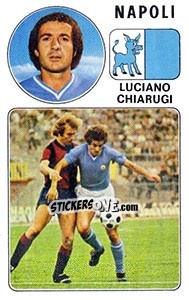 Cromo Luciano Chiarugi