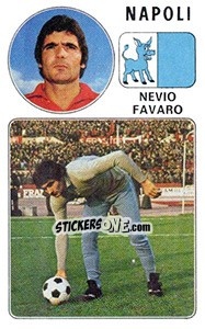 Cromo Nevio Favaro - Calciatori 1976-1977 - Panini
