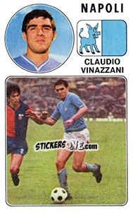 Sticker Claudio Vinazzani - Calciatori 1976-1977 - Panini