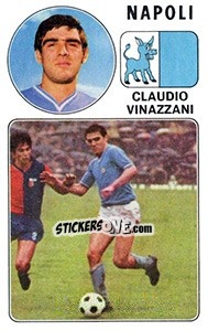 Sticker Claudio Vinazzani - Calciatori 1976-1977 n. 216 - Panini