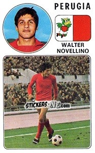 Sticker Walter Novellino - Calciatori 1976-1977 - Panini