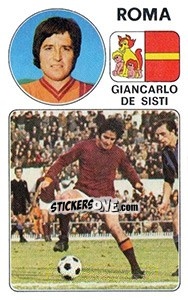 Sticker Giancarlo De Sisti - Calciatori 1976-1977 - Panini