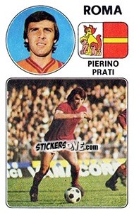 Sticker Pierino Prati - Calciatori 1976-1977 - Panini
