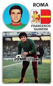 Figurina Francesco Quintini - Calciatori 1976-1977 n. 247 - Panini
