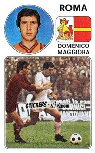 Sticker Domenico Maggiora - Calciatori 1976-1977 - Panini