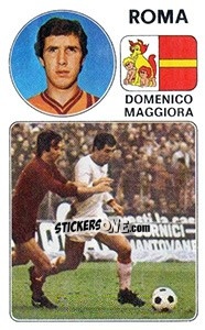 Sticker Domenico Maggiora - Calciatori 1976-1977 n. 249 - Panini