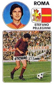 Cromo Stefano Pellegrini - Calciatori 1976-1977 - Panini