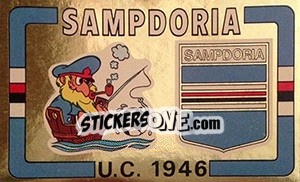 Sticker Scudetto - Calciatori 1976-1977 n. 252 - Panini