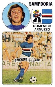 Cromo Domenico Arnuzzo - Calciatori 1976-1977 - Panini