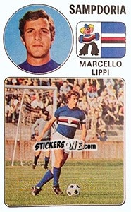 Cromo Marcello Lippi - Calciatori 1976-1977 - Panini