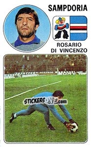 Figurina Rosario Di Vincenzo - Calciatori 1976-1977 - Panini