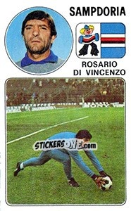 Sticker Rosario Di Vincenzo - Calciatori 1976-1977 n. 264 - Panini