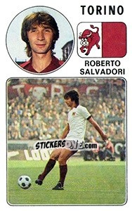Cromo Roberto Salvadori - Calciatori 1976-1977 - Panini