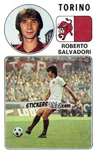 Sticker Roberto Salvadori - Calciatori 1976-1977 n. 272 - Panini