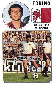 Figurina Roberto Mozzini - Calciatori 1976-1977 - Panini