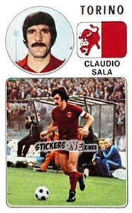 Sticker Claudio Sala - Calciatori 1976-1977 n. 278 - Panini