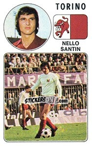 Figurina Nello Santin - Calciatori 1976-1977 - Panini
