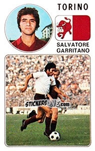 Sticker Salvatore Garritano - Calciatori 1976-1977 n. 285 - Panini