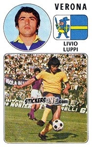 Sticker Livio Luppi - Calciatori 1976-1977 n. 302 - Panini