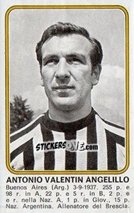Sticker Antonio Valentin - Calciatori 1976-1977 n. 319 - Panini