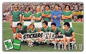 Figurina Squadra - Calciatori 1976-1977 - Panini