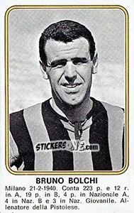 Figurina Bruno Bolchi - Calciatori 1976-1977 - Panini