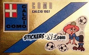 Sticker Scudetto - Calciatori 1976-1977 - Panini