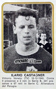 Sticker Ilario Castagner - Calciatori 1976-1977 n. 369 - Panini